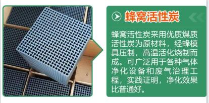 廢氣凈化<a href=http://www.lxtmty.com/fwzhxt/ target=_blank class=infotextkey>蜂窩活性炭</a>多少錢一箱